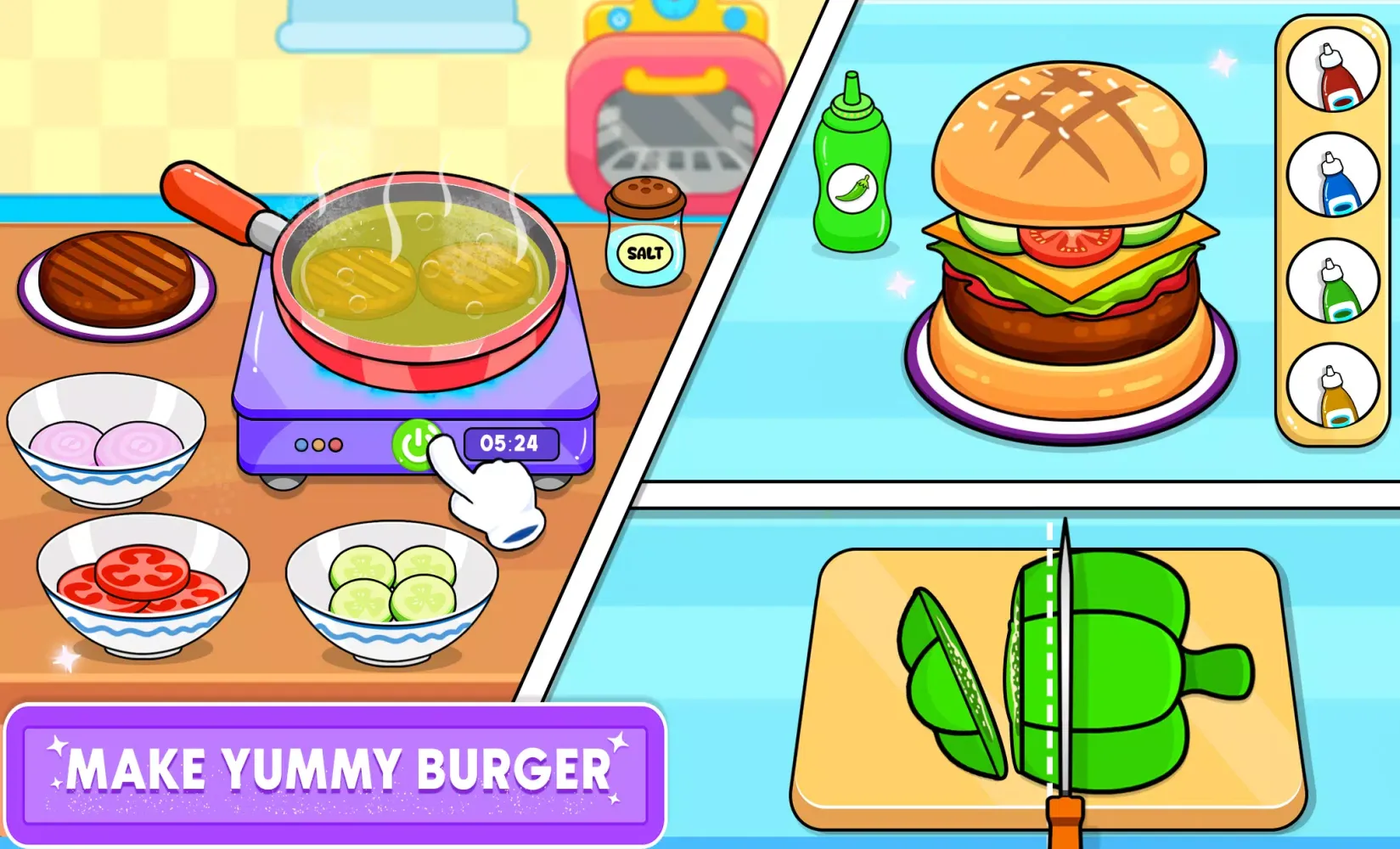 Kitchen Set - Cooking Game Fun应用截图