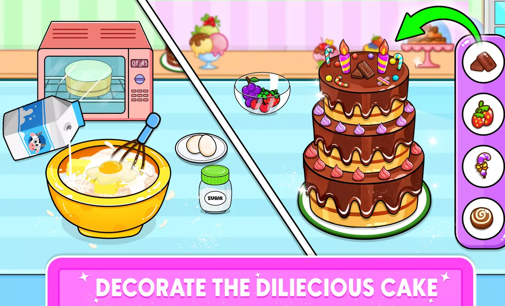 Kitchen Set - Cooking Game Fun应用截图