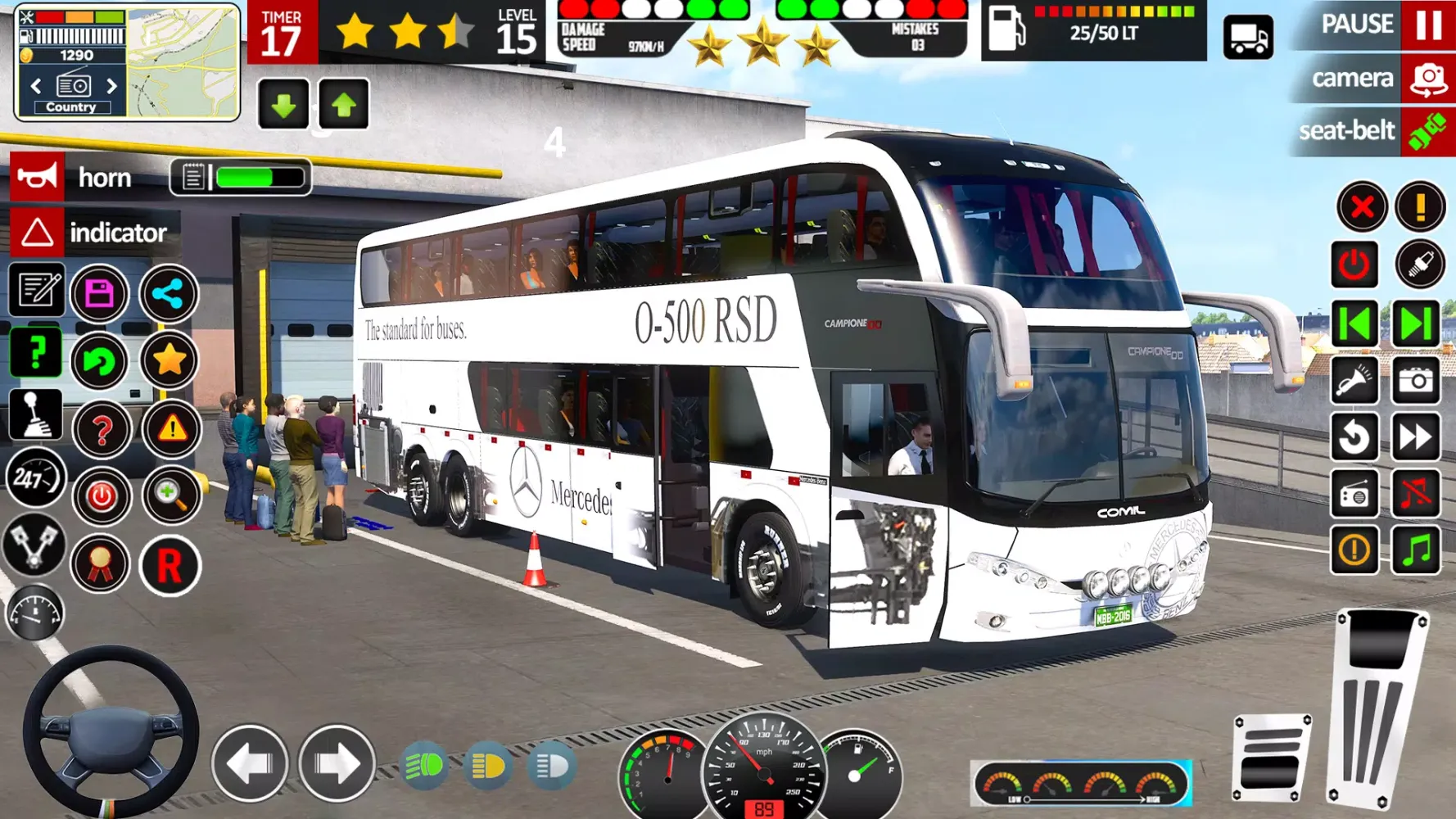 Offroad Euro Bus Driving Games Screenshots