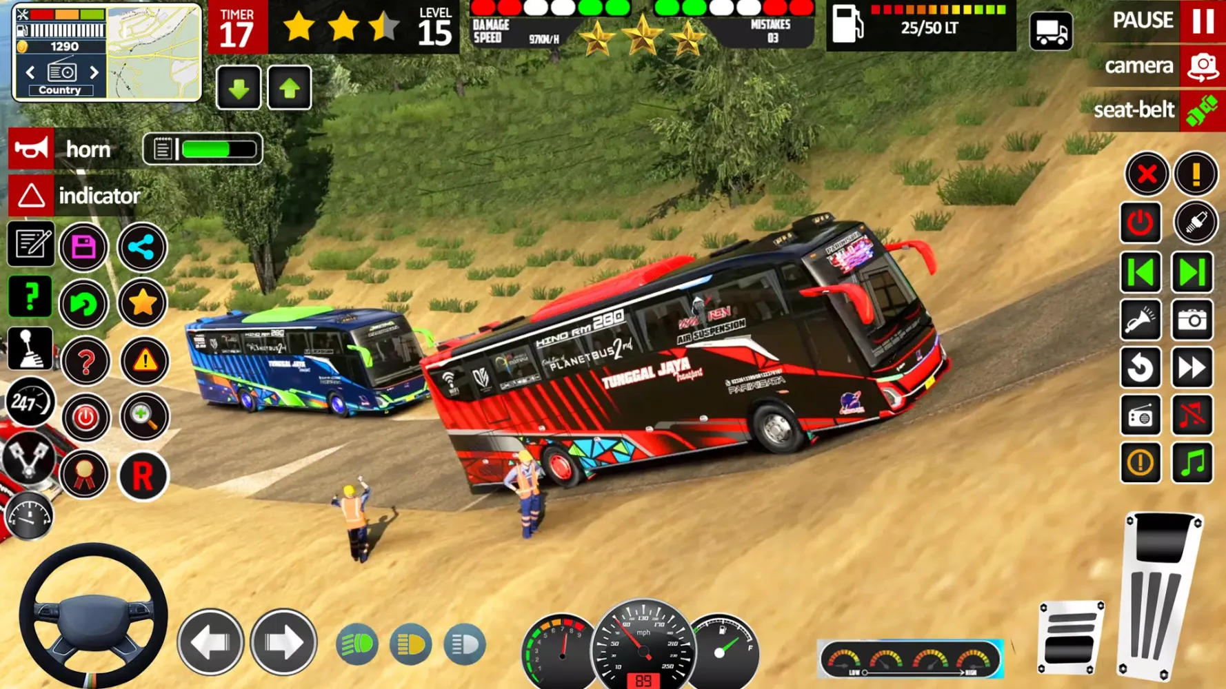 Offroad Euro Bus Driving Games Screenshots