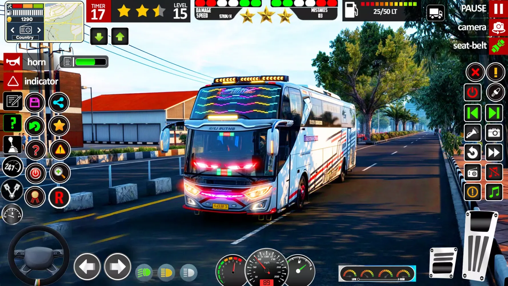 Offroad Euro Bus Driving Games Screenshots