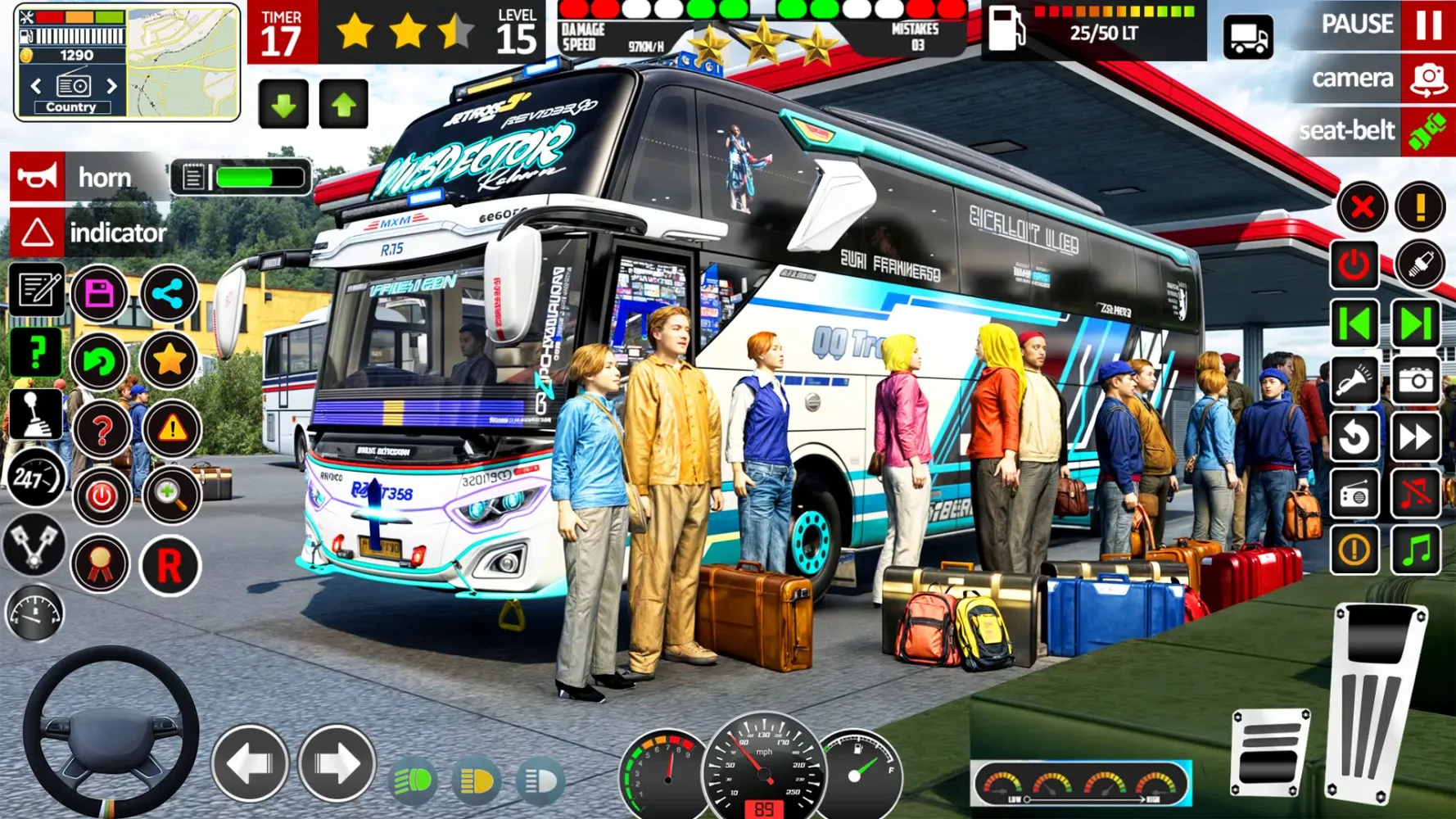 Offroad Euro Bus Driving Games Screenshots