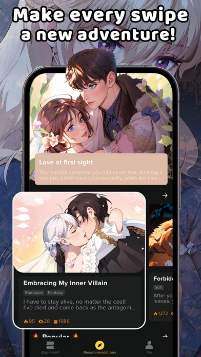 WebComica : Webtoon&manga 스크린샷