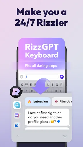 ภาพหน้าจอของ RizzGPT ®️ AI Dating Wingman