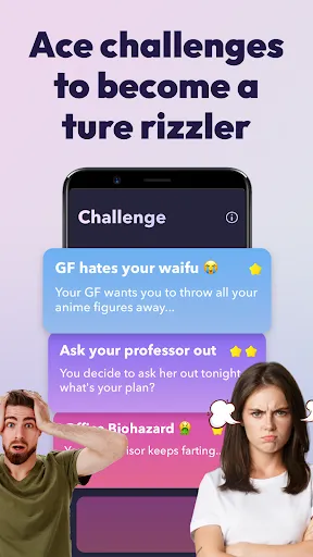 ภาพหน้าจอของ RizzGPT ®️ AI Dating Wingman
