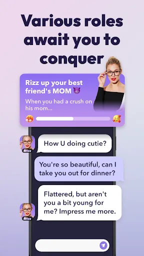 ภาพหน้าจอของ RizzGPT ®️ AI Dating Wingman