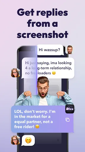 ภาพหน้าจอของ RizzGPT ®️ AI Dating Wingman