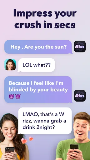 ภาพหน้าจอของ RizzGPT ®️ AI Dating Wingman