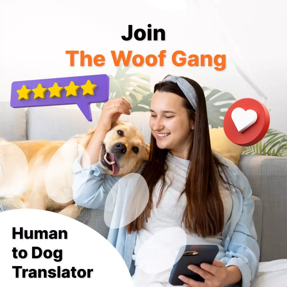 Tangkapan layar Human to Dog Translator