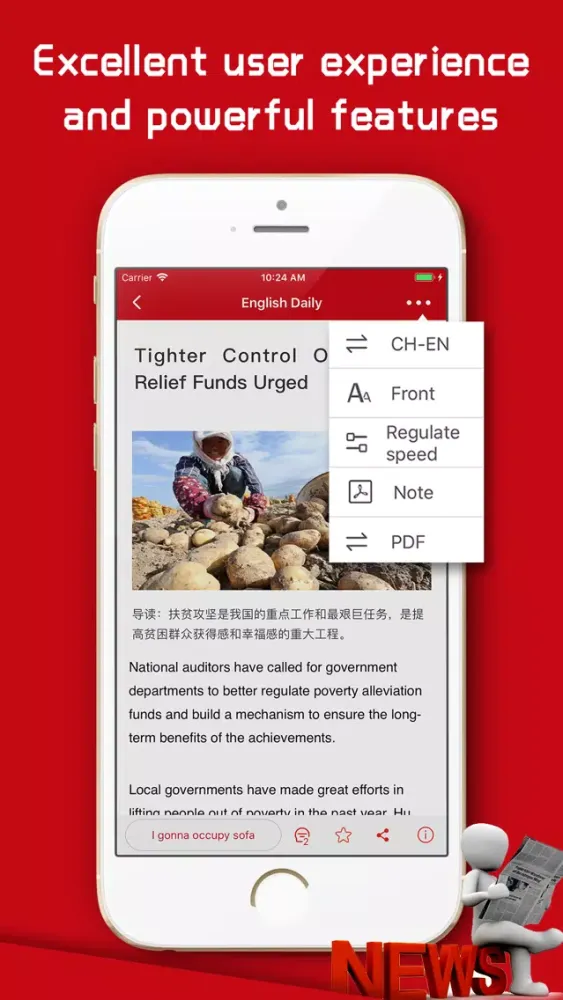 Capturas de pantalla de English Daily-Top Video News