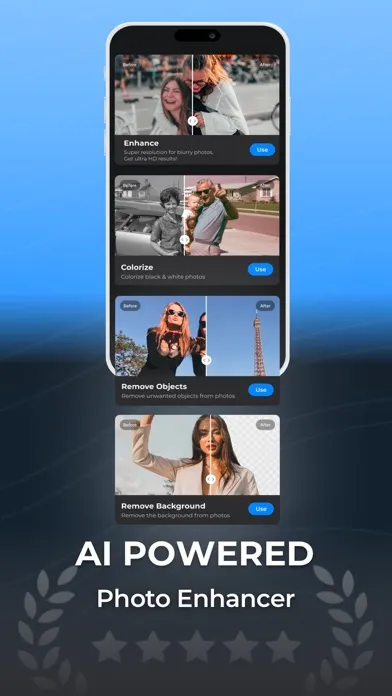 ภาพหน้าจอของ Haze - Photo Enhance, Colorize