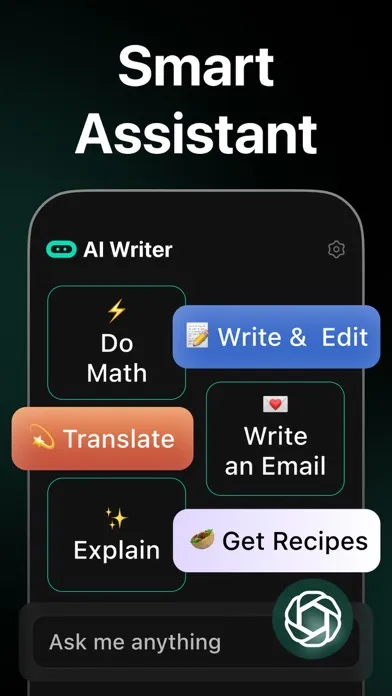 AI Chat & Ask AI Smart Chatbot应用截图