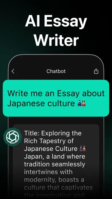 AI Chat & Ask AI Smart Chatbot应用截图