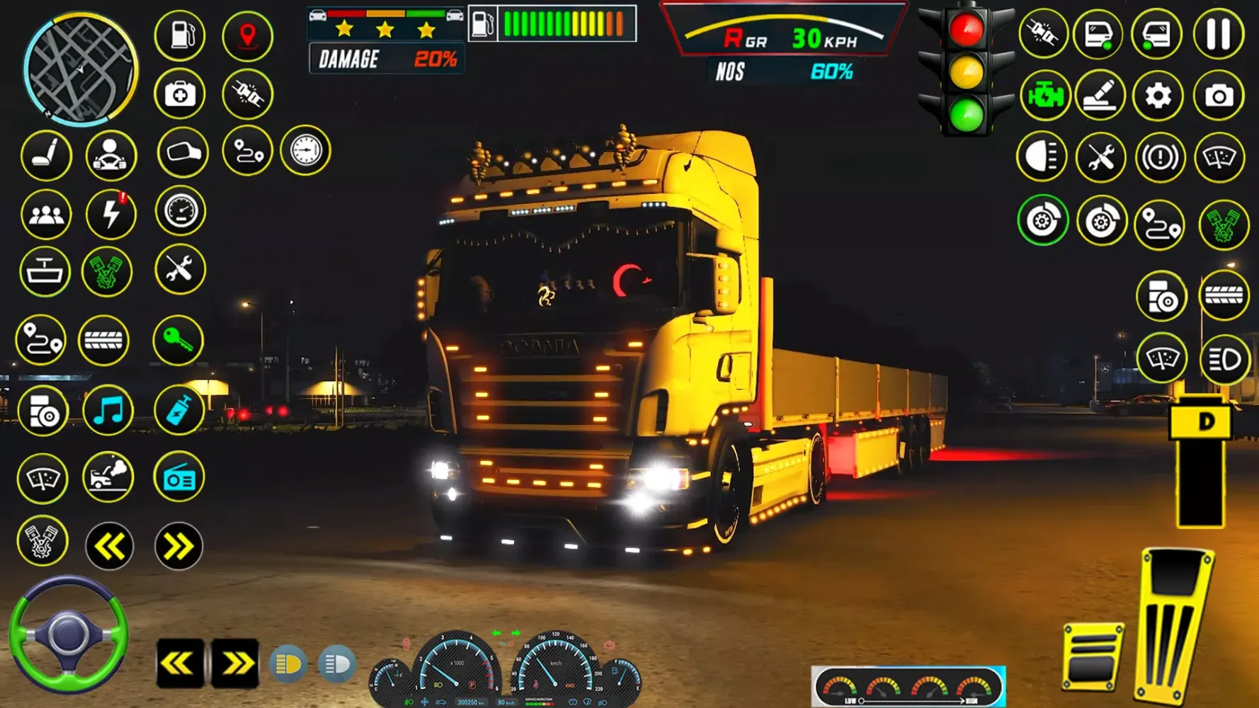 Capturas de tela do City Truck Driving Game 3D