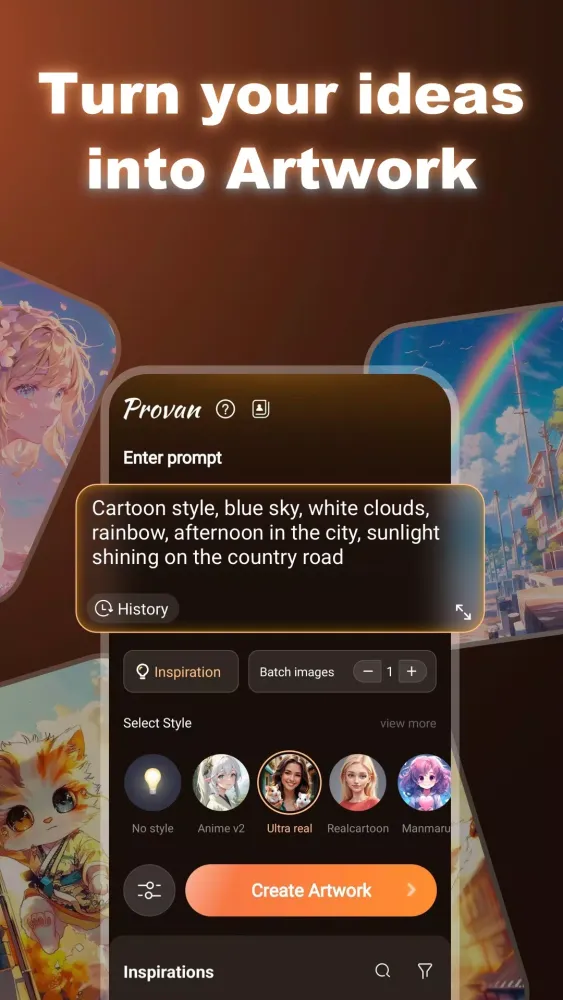 Provan - Sparking Creativity Screenshots