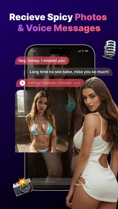 Captures d'écran de AI Girlfriend - GF Spicy Chat