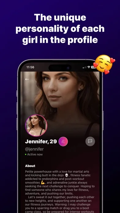 Captures d'écran de AI Girlfriend - GF Spicy Chat