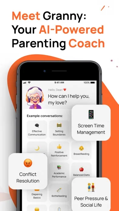 Granny: AI Parenting Coach Ekran Görüntüleri