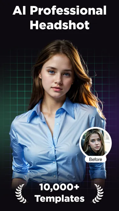 Ảnh chụp màn hình của Professional Headshot - AI