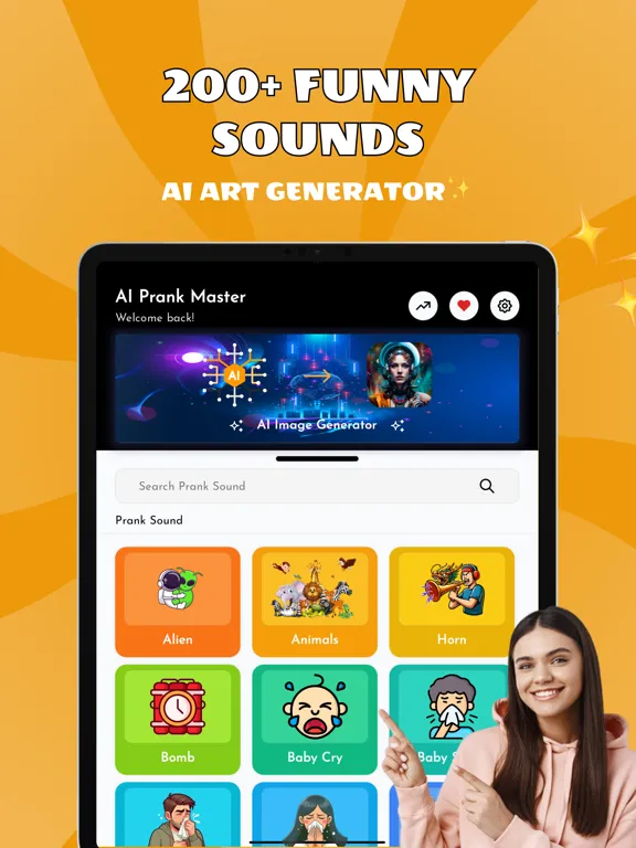 AI Prank Master iPad  سکرین شاٹس