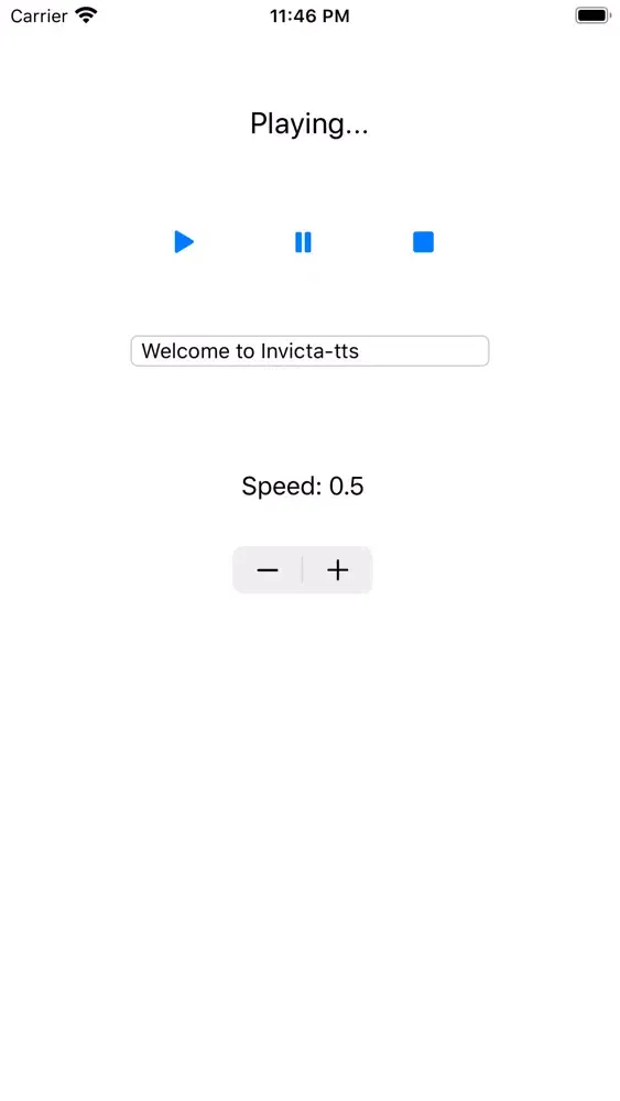 Capturas de pantalla de Invicta-TTS
