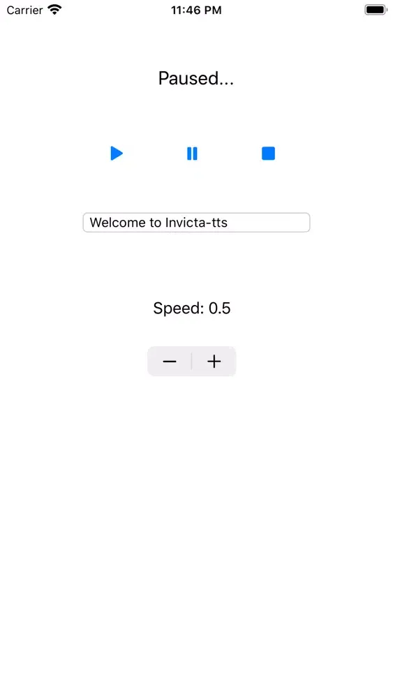 Capturas de pantalla de Invicta-TTS
