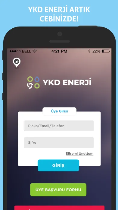 Tangkapan skrin YKD Enerji