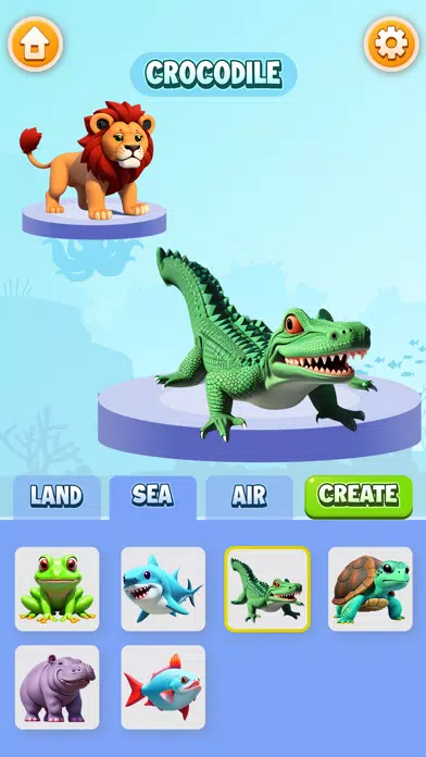 Capturas de tela do Hybrid Animals Ai Mix Animal