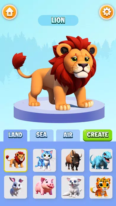 Capturas de tela do Hybrid Animals Ai Mix Animal