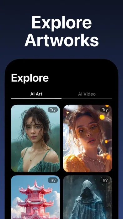 IMJ : AI Art Generator স্ক্রিনশট