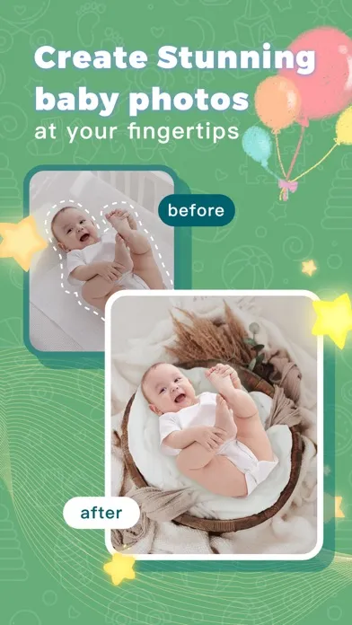 Tangkapan skrin Baby Photo Editor AI LittleCam