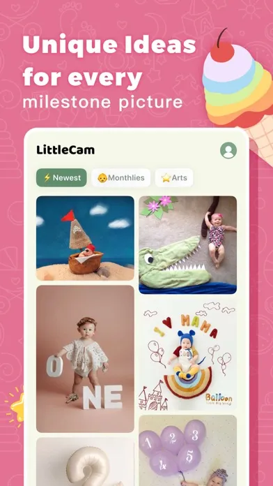 Tangkapan skrin Baby Photo Editor AI LittleCam
