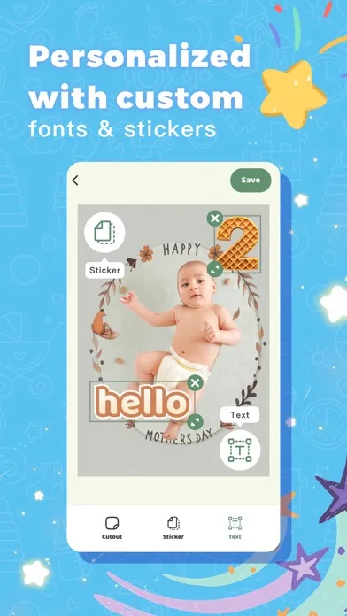 Tangkapan skrin Baby Photo Editor AI LittleCam