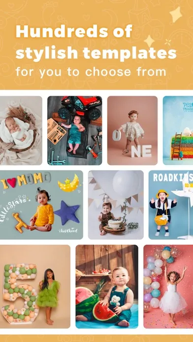 Tangkapan skrin Baby Photo Editor AI LittleCam