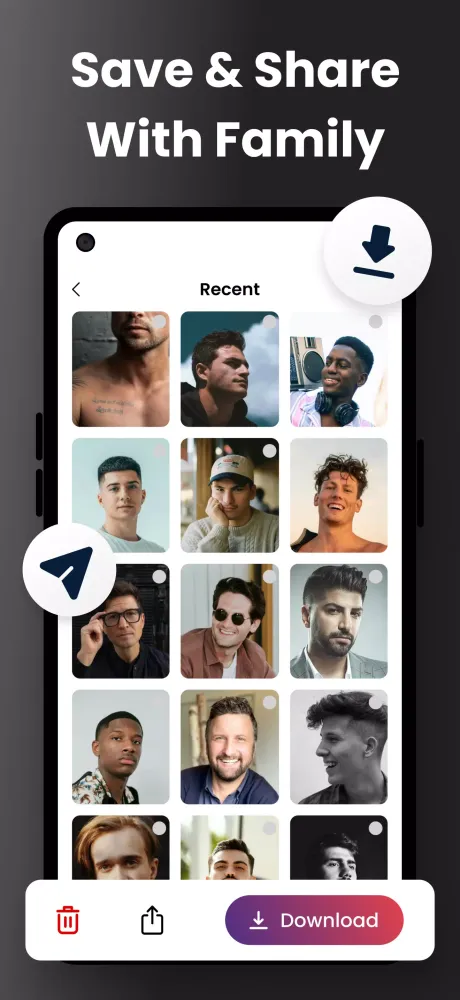 Ảnh chụp màn hình của AI Photo Enhancer and Upscaler
