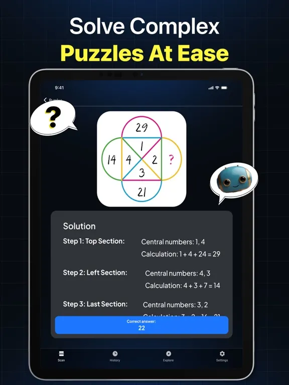 AI Photo Math Solver: MathGuru iPad স্ক্রিনশট