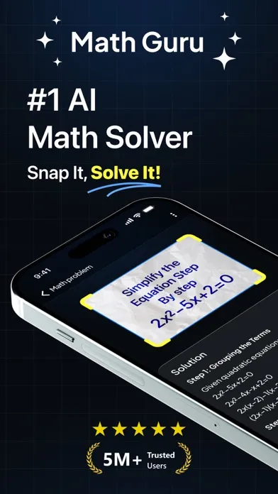 AI Photo Math Solver: MathGuru স্ক্রিনশট