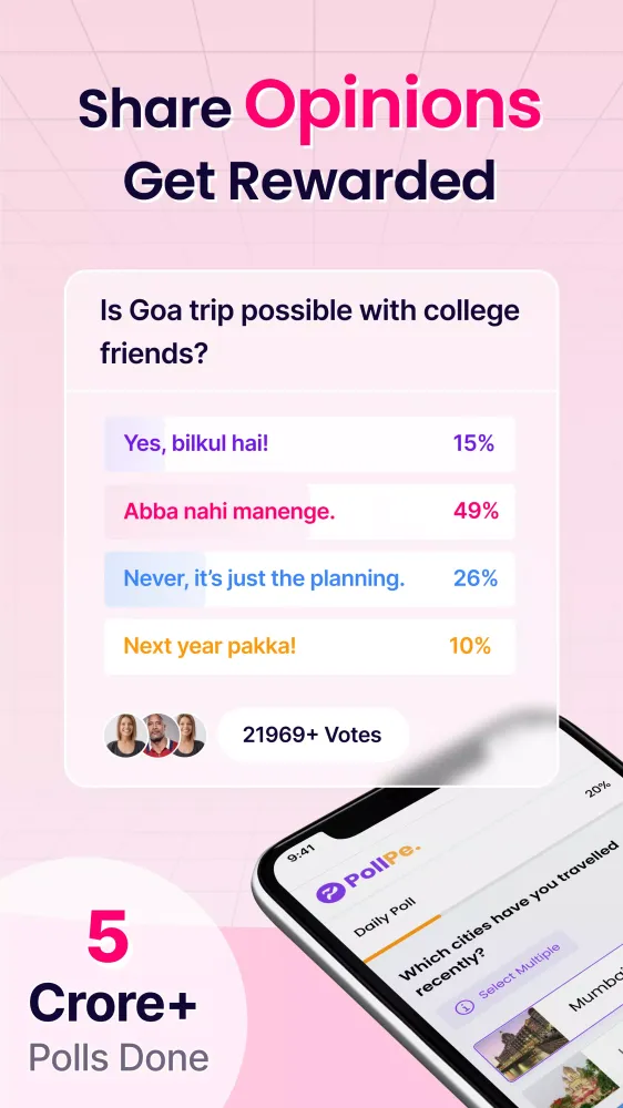 Ảnh chụp màn hình của PollPe