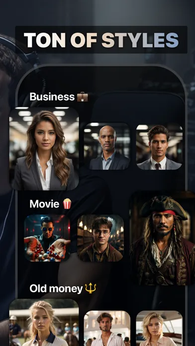 FaceSwap - AI Portrait Screenshots