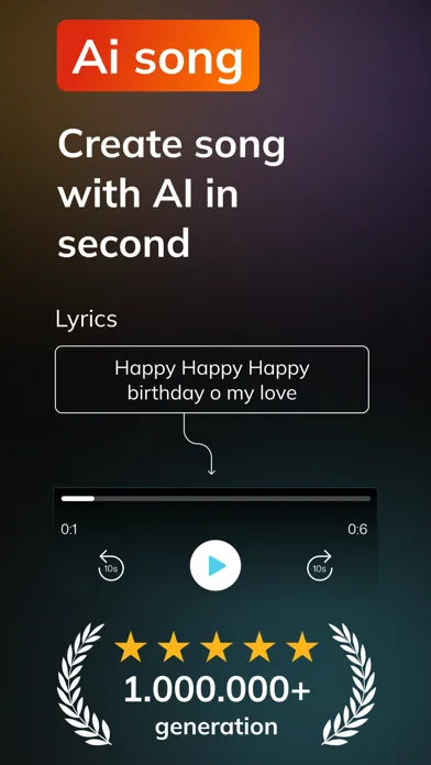 AI Song Generator · স্ক্রিনশট