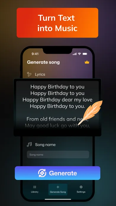 AI Song Generator · স্ক্রিনশট
