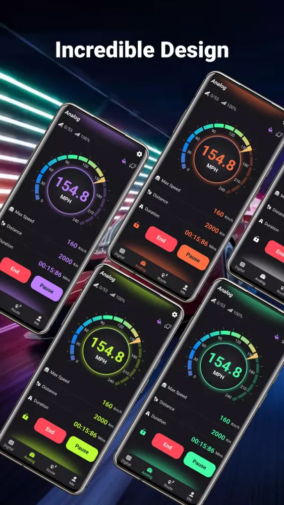 Capturas de pantalla de Eagle GPS Speedometer Car Boat