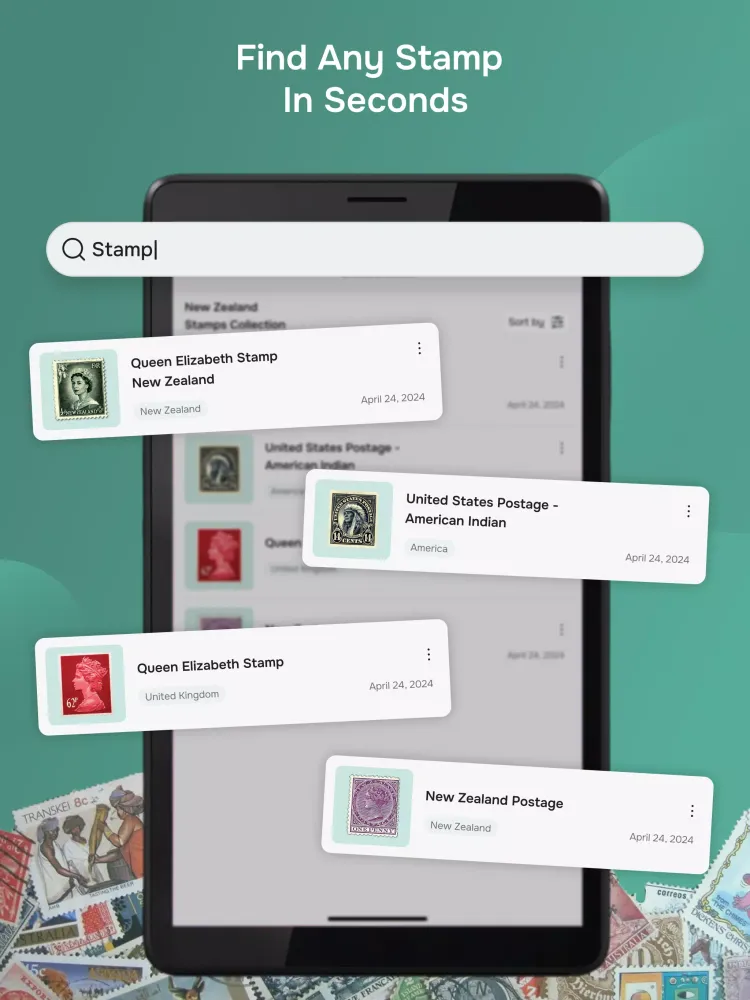 Stamp Identifier Stamp Value Screenshots