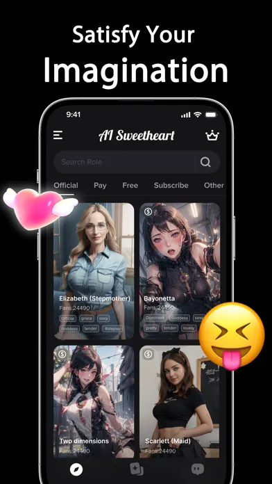 AI Sweetheart: Virtual Chatbot स्क्रीनशॉट