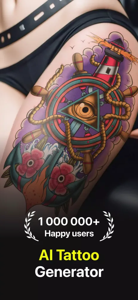 AI Tattoo Generator & Maker Screenshots
