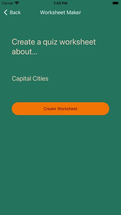 Worksheet Creator - Teacher AI سکرین شاٹس