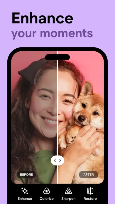 Sharpify - AI Photo Enhancer سکرین شاٹس