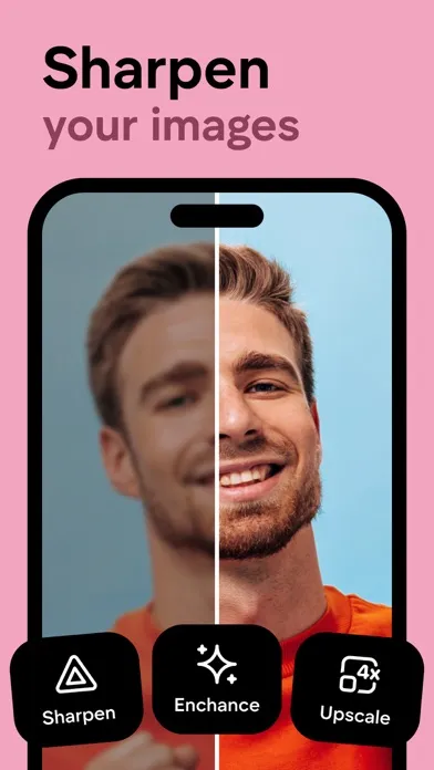 Sharpify - AI Photo Enhancer سکرین شاٹس