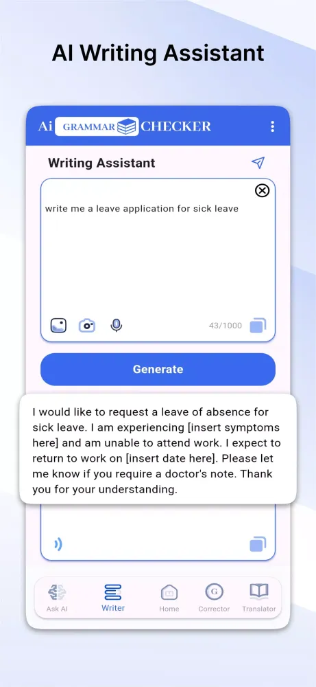 Ai Grammar Checker應用截圖
