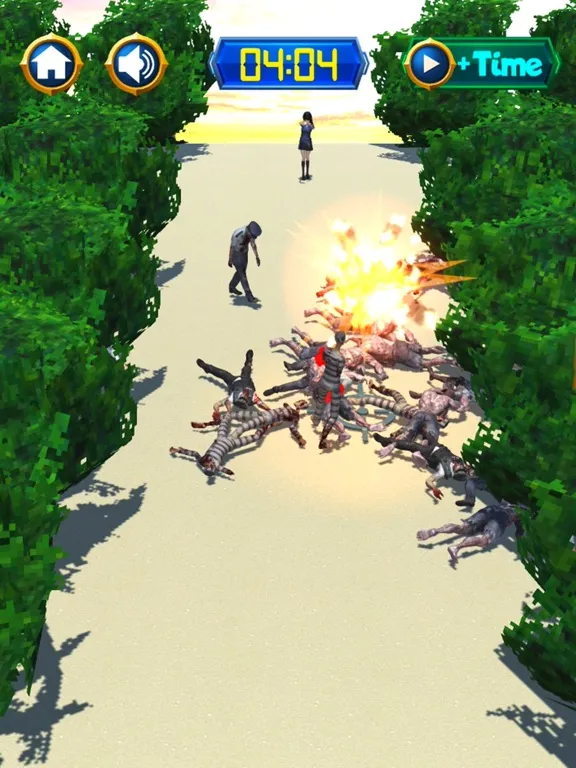 Capturas de tela do Zombie Survival: Run For Life iPad 